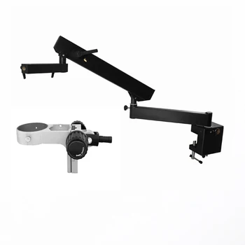 Mikroskop flex roko vpenjanje stojalo/stereo mikroskop izražanju flex tabela vpenjanje roko z mizo spona