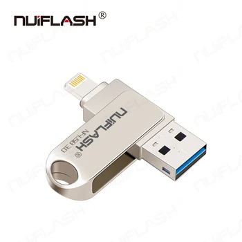 Mini USB Memory Stick 128GB OTG USB Flash Drive Za iPhone 64GB Pendrive Flash Disk Za iOS iPad, Android Tip-C 256GB USB 3.0