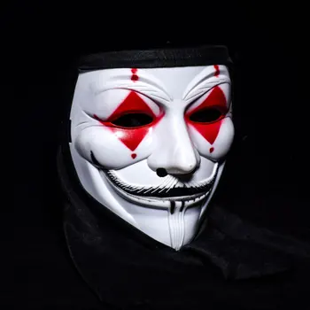 1pc Halloween Party Cosplay Masko Za Odrasle Vendetta Masko Bape Celoten Obraz, Maska Anonymous Guy Fawkes Fancy Stranka Kostum za dodatno Opremo