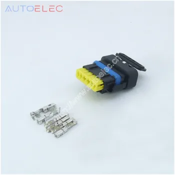 6Pin način avtomobilske nepremočljiva Električni Priključek 211PC069S0149 priključek za kabel Priključki Mini-Zaprti Ženski Sicma 2.8mm1.5 mm
