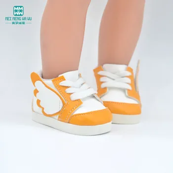 Baby čevlji za punčko fit 43 cm Igrače Novo rojen lutka pribor in Ameriški lutka priložnostne čevlji, superge, copati Krzno čevlji