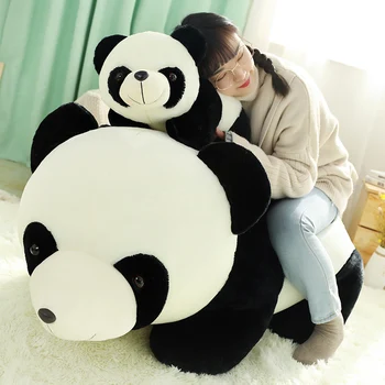 22~70 cm Klasični Stoji Polnjene Panda Igrač, Plišastih Kitajska Panda Lutka Veren Plushie Fant Dekle Darilo