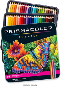 ZDA Prismacolor Premier Barve Olje Svinčniki Mehko debelo Jedro Lightfast 12/24/36/48/72/150 Barv Risanje Risal ustvarjalce