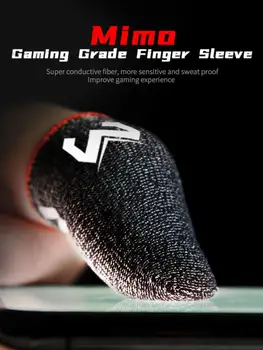 Gaming Prst Kritje Roke Za PUBG Mobilne Igre Zaslon na Dotik Občutljiv Mobilne Dotik Prsta Rokav Dihanje Posteljice Pokrov