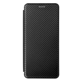 Za Motorola Moto G60S Primeru Ogljikovih Vlaken Flip Usnjena torbica Za Moto G60 G60S G60 S Poslovno Magnetni Denarnice Card Slot Slim Pokrov