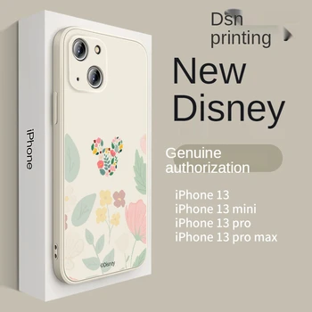 Disney srčkan Mickey Minnie Risanka Primeru za iPhone 13/13pro/13promax/13mini/XR/XS/XSMAX/11/12Pro/12mini Telefona Nekaj Primeru Zajema