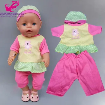 43 cm Novo Rojen Baby Doll Obleko 18 Inch Ameriški OG Dekle Lutka Jakna