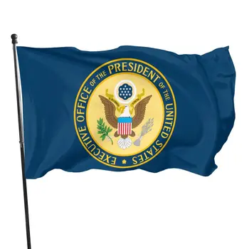 Amerika Predsednik pečat zastavo ZDA zastav 90x150cm