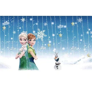 Platno Stensko Slikarstvo Umetnost Disney Zamrznjene Princesa Plakatov in Fotografij Nordijska Soba Dekor Slike, ki Živijo Otroci Doma Dekoracijo