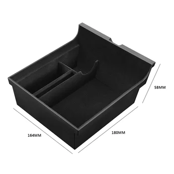 Sredinski Konzoli, manjše izdelke Organizatorji Armrest Skrite Škatle za Shranjevanje Avtomobile Notranja Oprema za Tesla Model 3 Model Y 2021