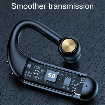 B680 Bluetooth, združljiva 5.0 Slušalke Ear Kavljem IPX7 Nepremočljiva Brezžične Stereo Športne Slušalke za Poslovne Dodatki