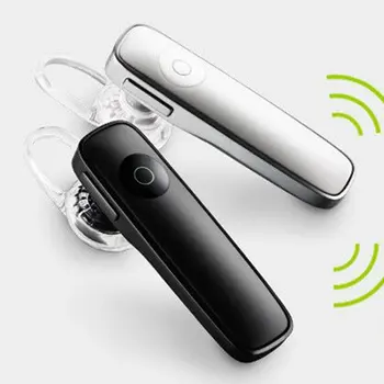 Brezžične Slušalke Bluetooth, združljivega V uho Eno Slušalke, prostoročno w/Mic za Pametni Telefon za Vožnjo Poslovni Klic Slušalka