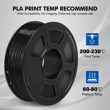 3D Tiskalnik PETG PLA PLUS ABS 1.75 MM Žarnice 2 KG Več Barve Plastike Visoke Pregledna Za Vse FDM 3D Tiskanje Hitra Dostava